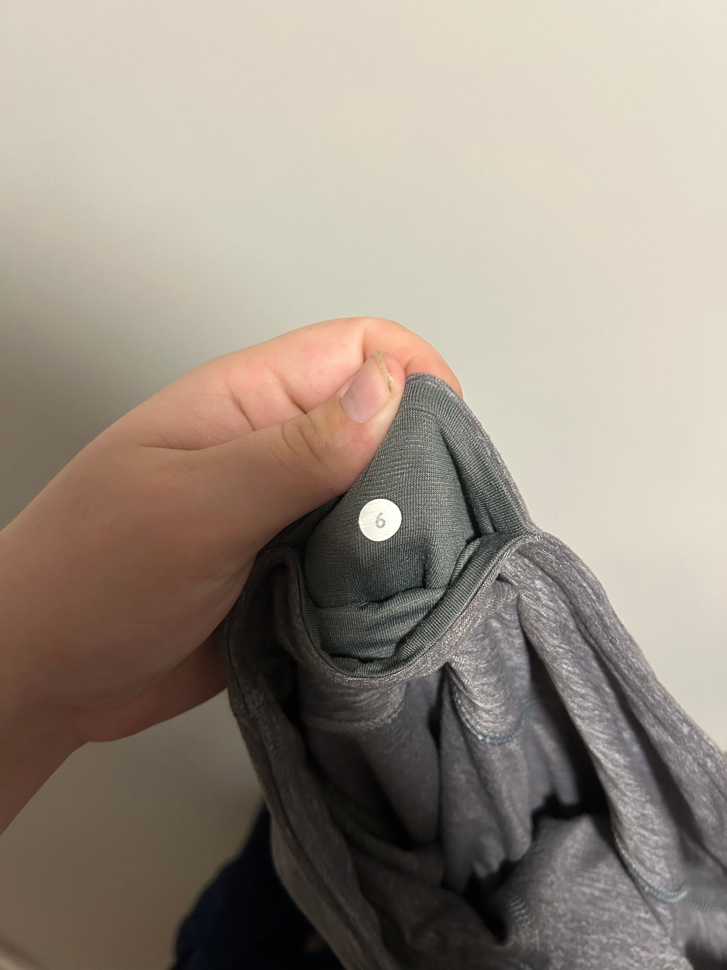 Lululemon 6 grey athletic leggings