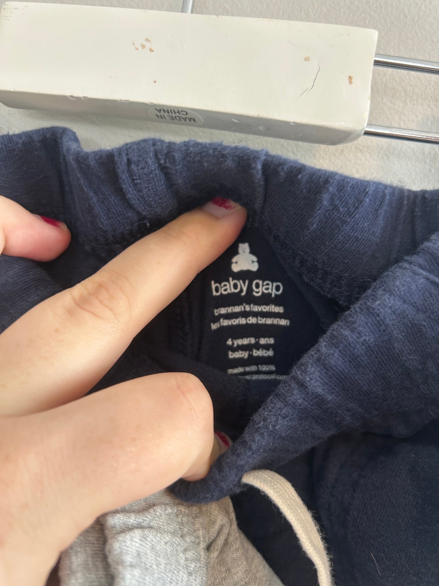 Gap toddler 4 navy & grey shorts bundle