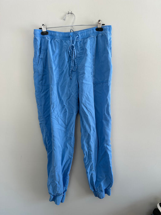 Mexx large blue flowy joggers