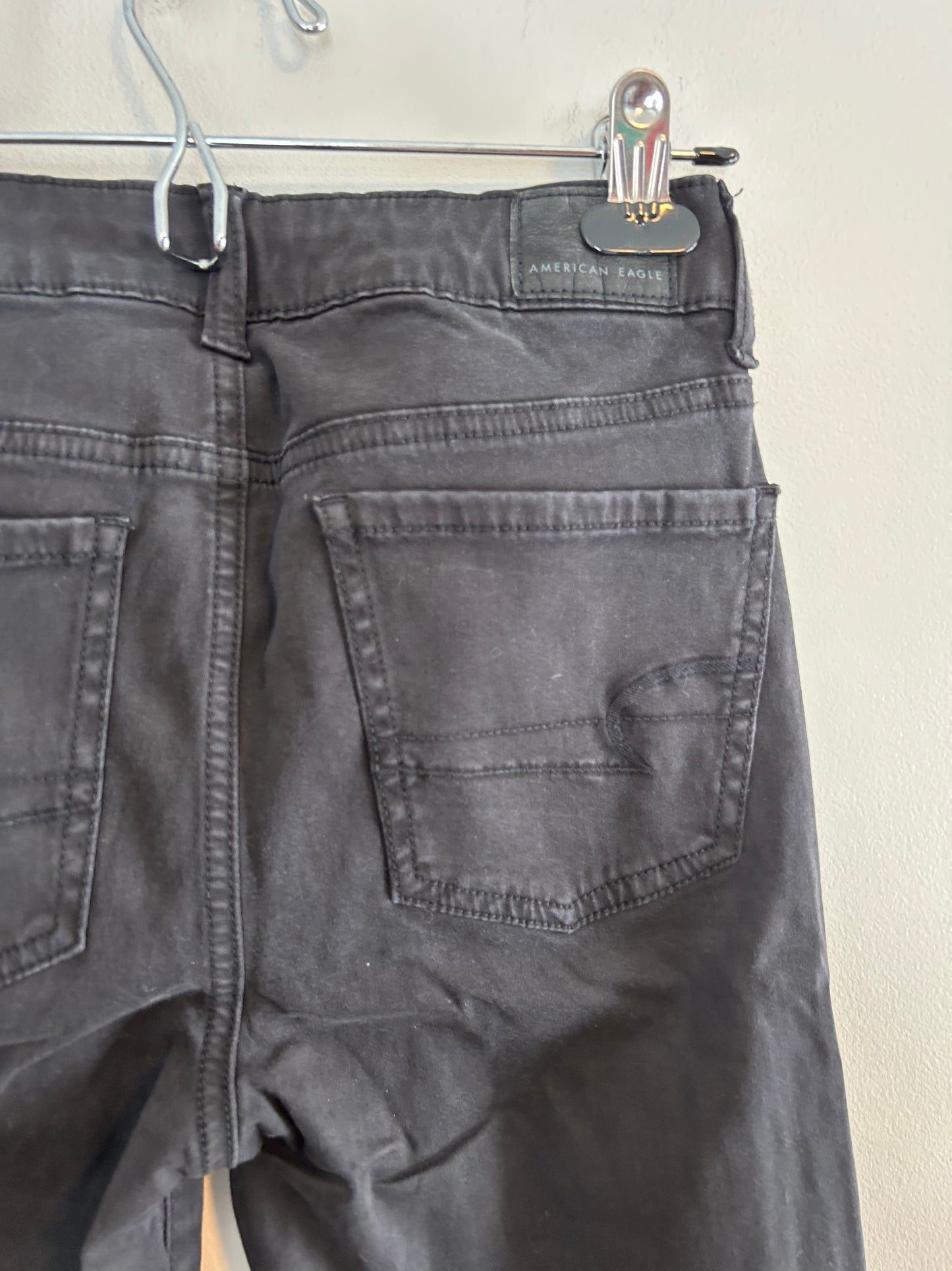 American eagle 0 black skinny jeans