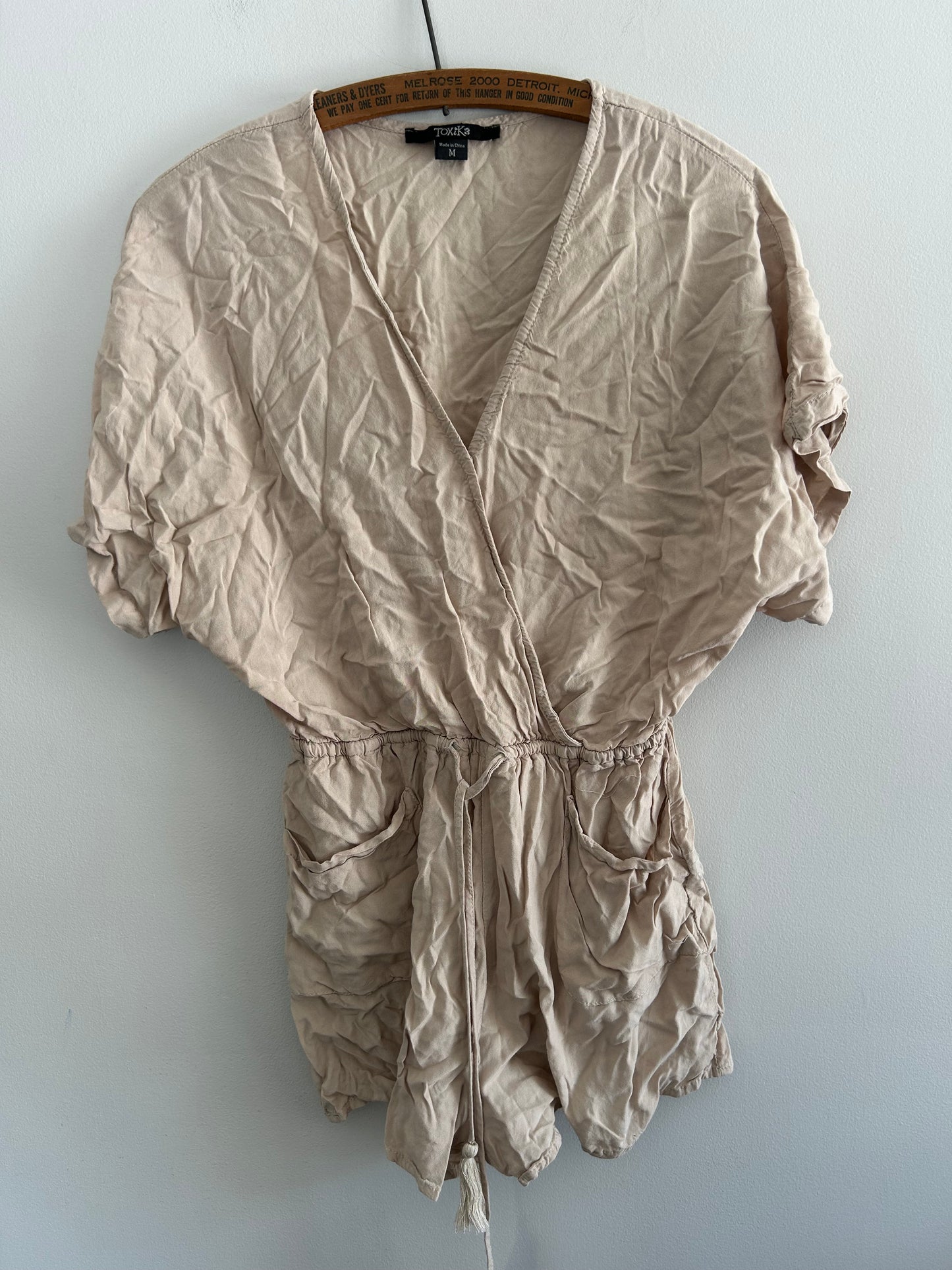 Toxik3 medium tan romper