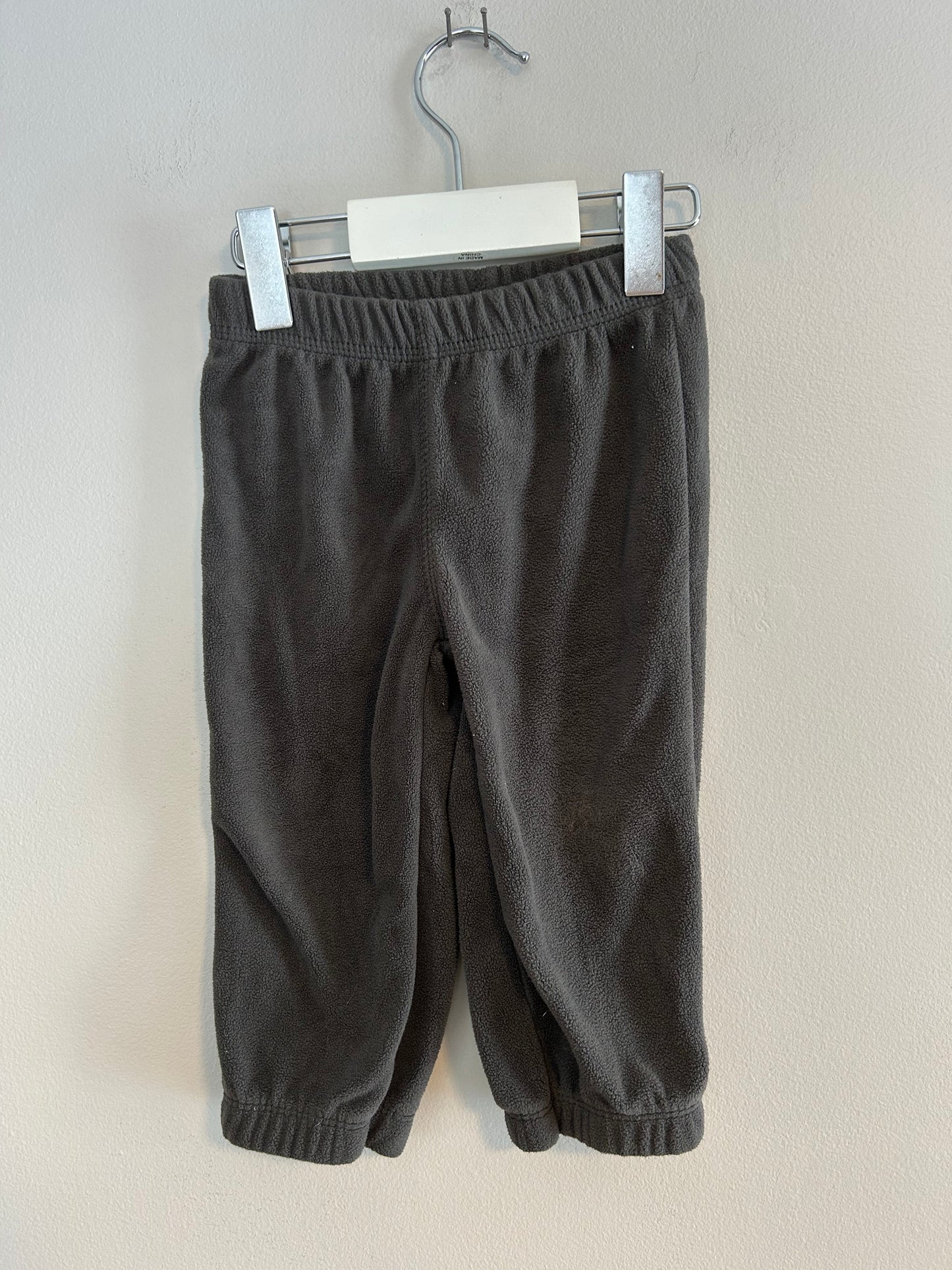 Carters 12m grey fleece pants