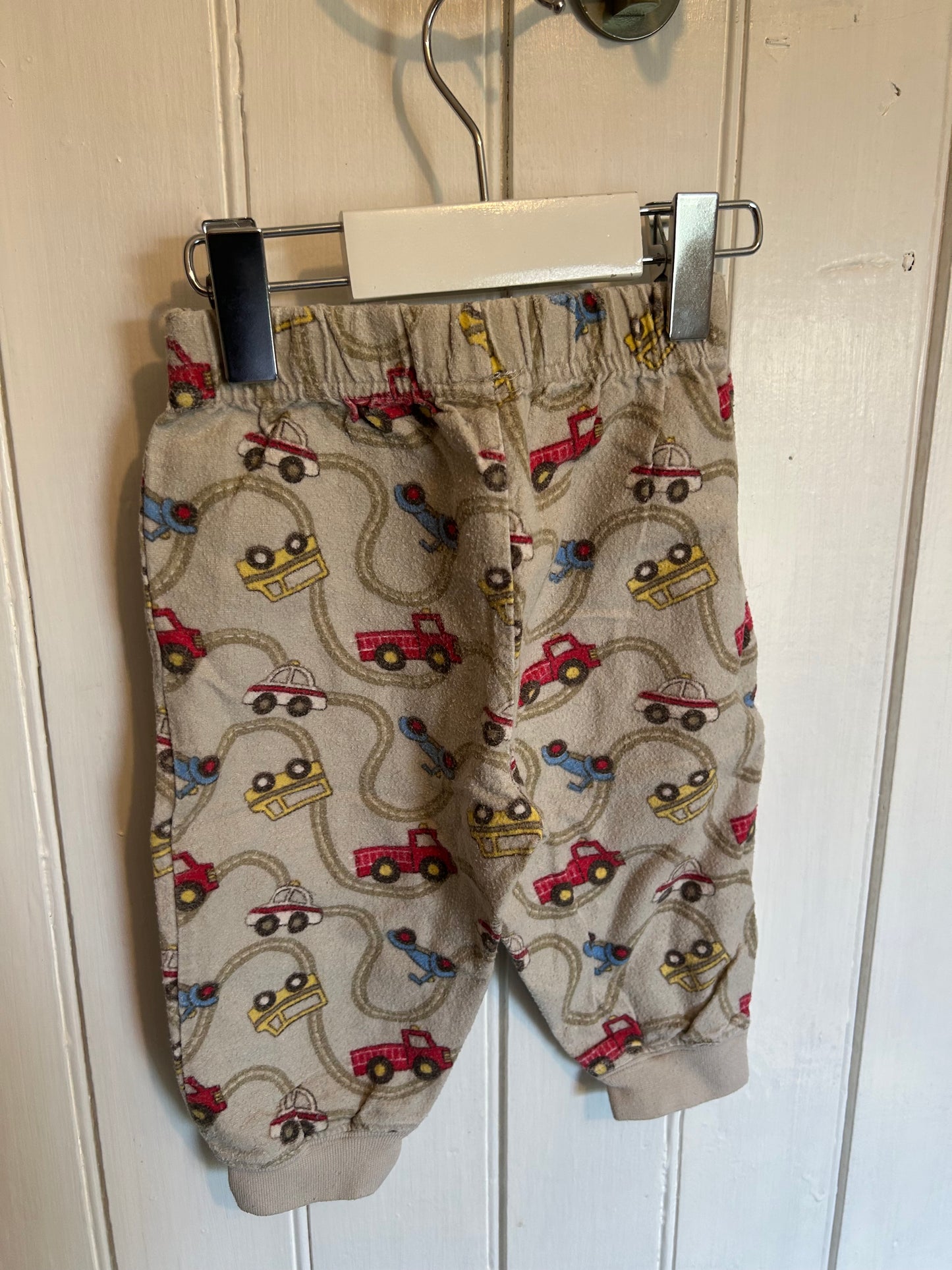 Baby boots 12m vehicle road flannel pj set