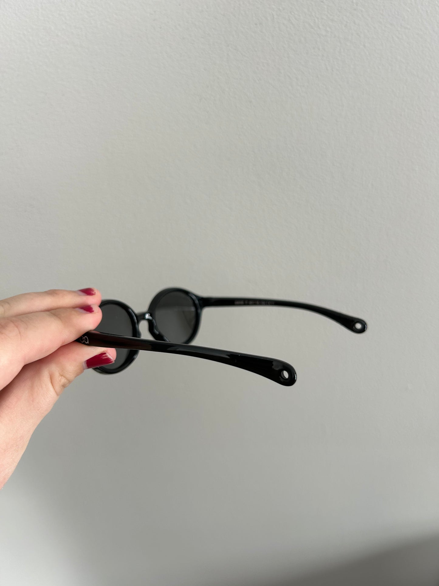 Babyfied 0-24m black round sunglasses