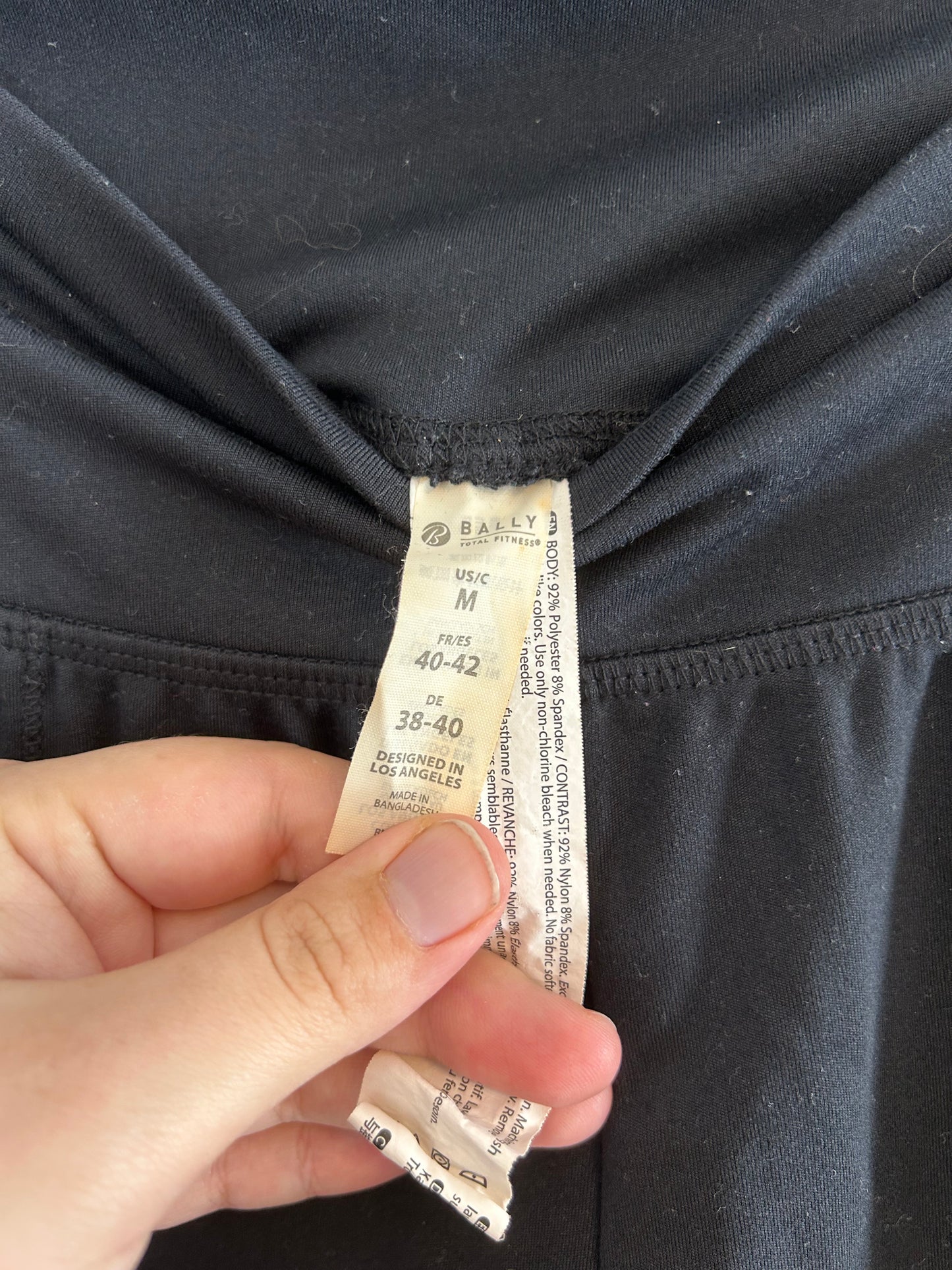 Bally medium black joggers