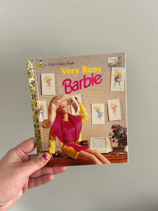 Very busy Barbie book