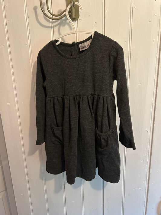 Wheat 3t grey dress
