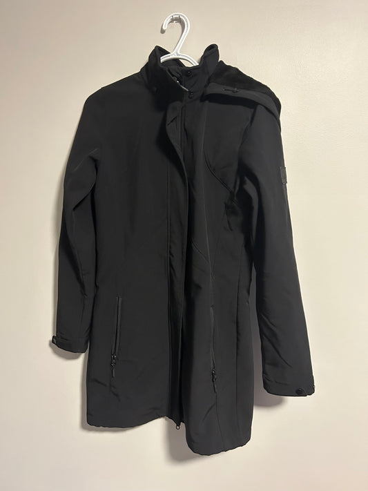 Mckinley xs black fleece lined soft shell jacket