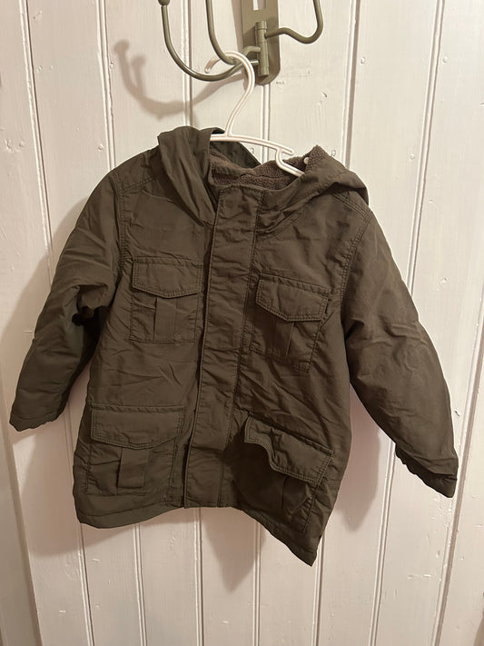 Old navy 3t olive green fall jacket