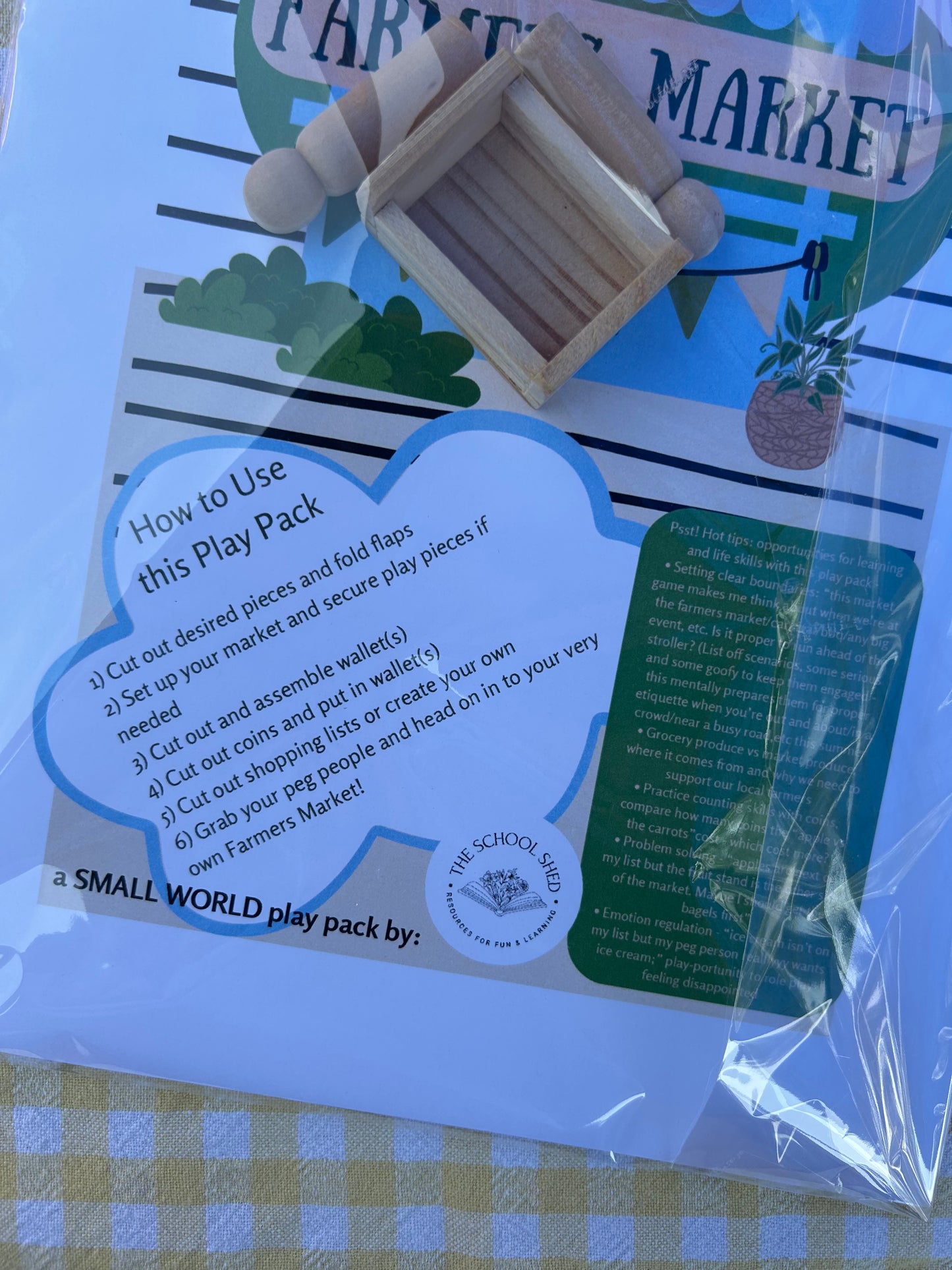 Farmers Market activity pack