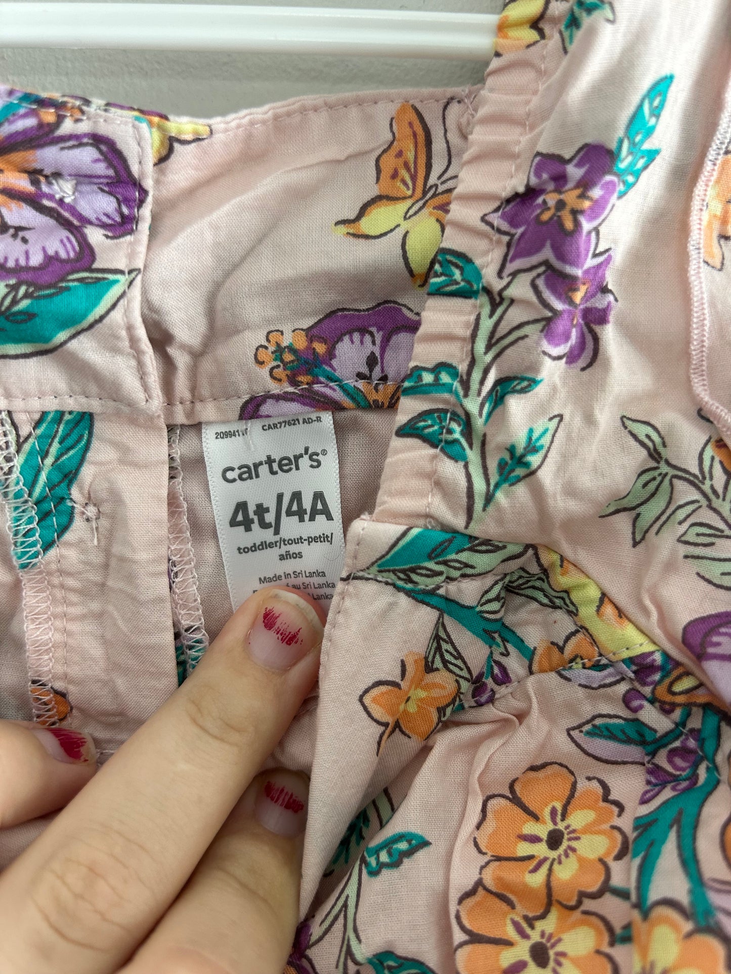 Caters 4t floral tank top