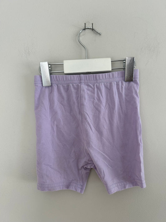 Shein 12/18m purple bike shorts