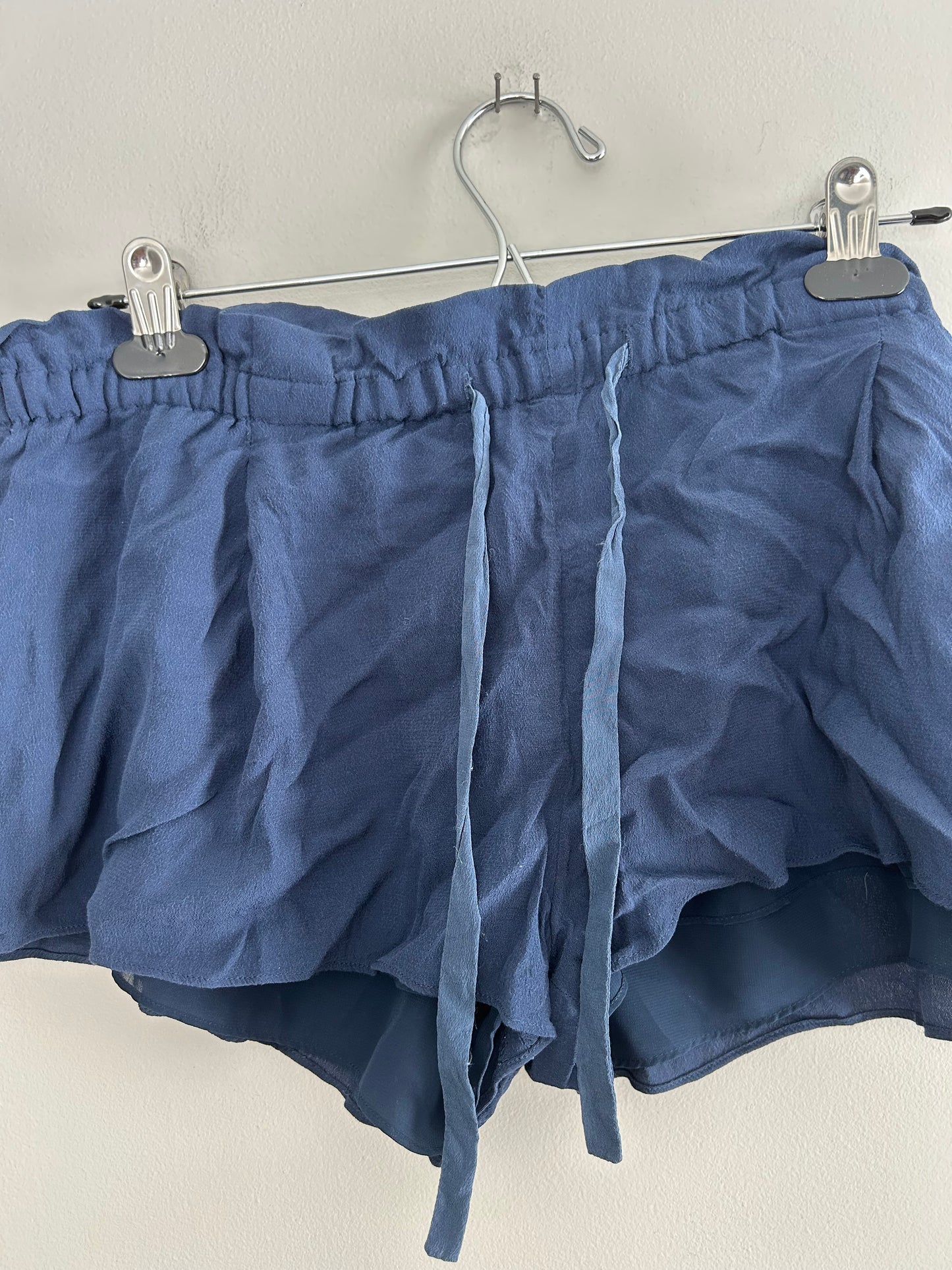 Wilfred large blue paperbag shorts