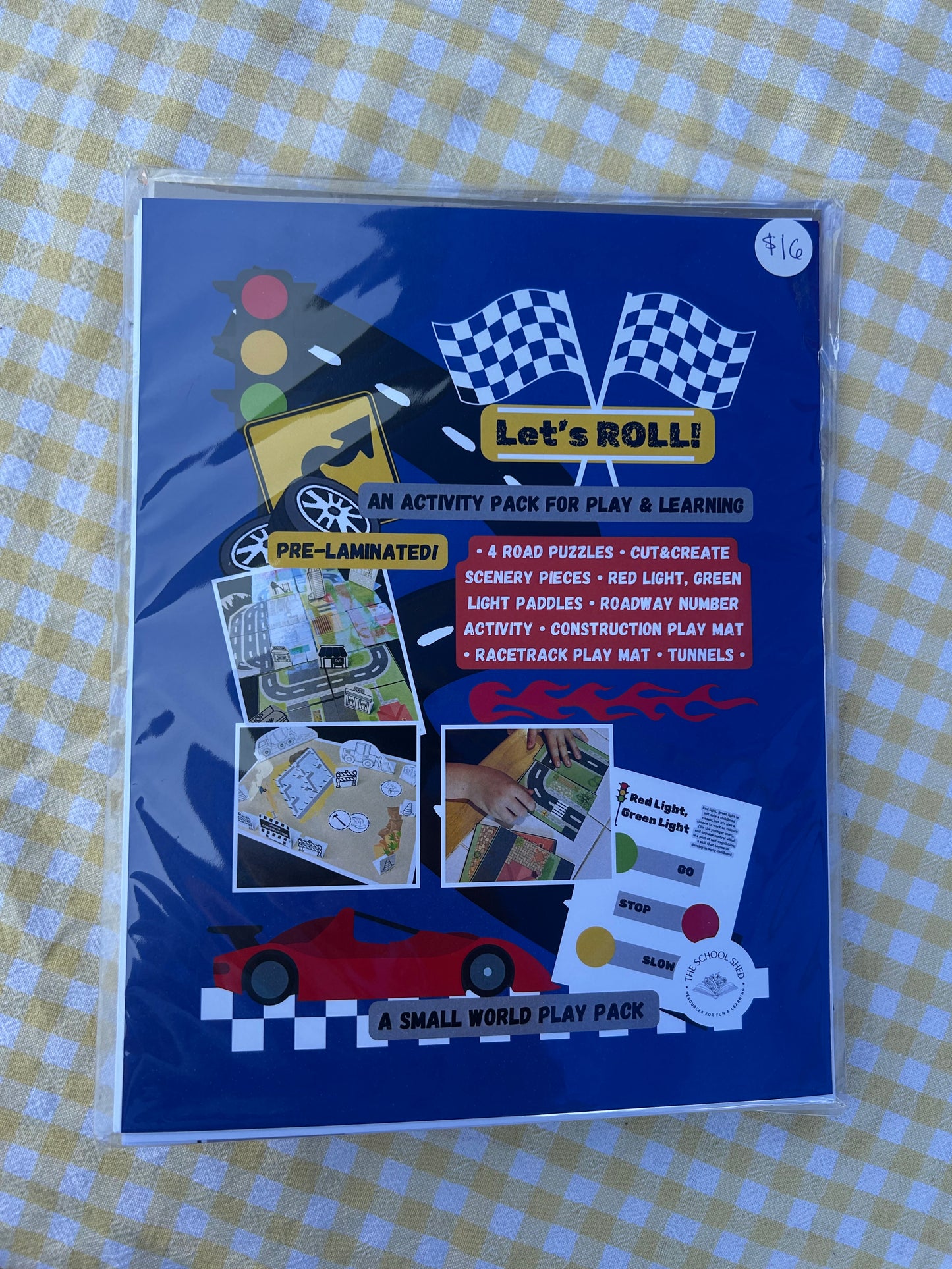 Let’s roll car activity pack