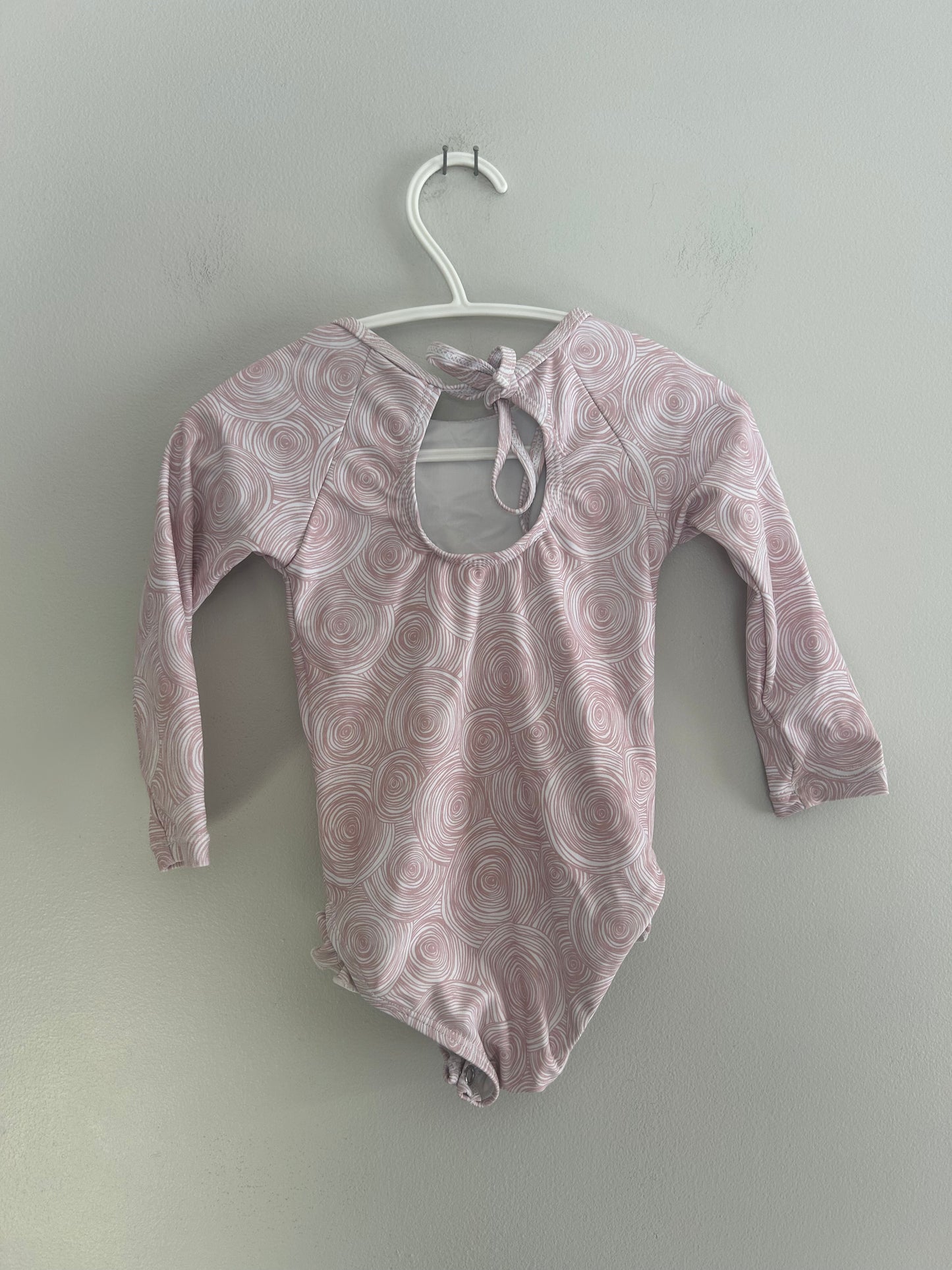 Current tyed 6/12m pink swimsuit