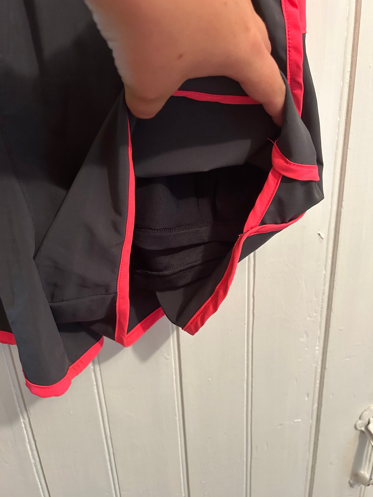 Athletic works xl grey & neon pink athletic shorts