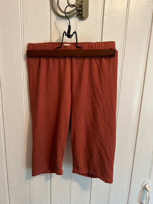 Urban heritage medium rust biker shorts