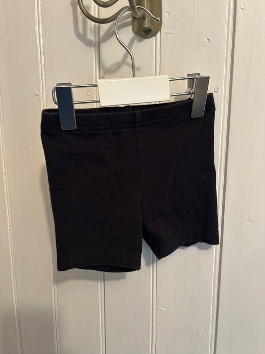 Carters 12m black bike shorts