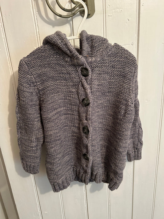 Old navy 2t grey knit cardigan