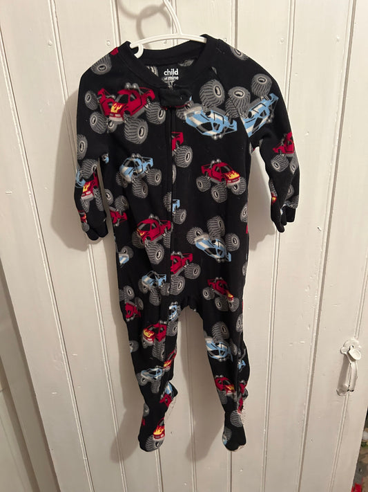 Carters 18m monster truck fleece sleeper