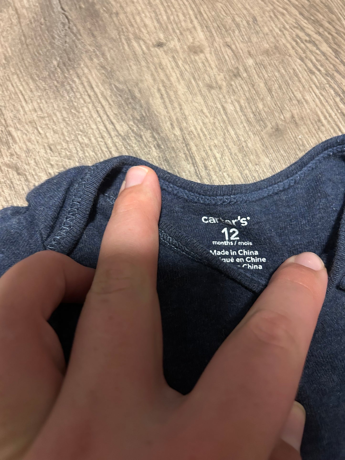 Carters 12m navy blue 4pc lot