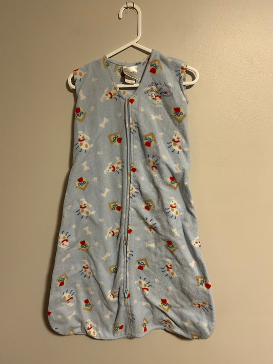 Halo 6/12m fleece dog house sleep sack