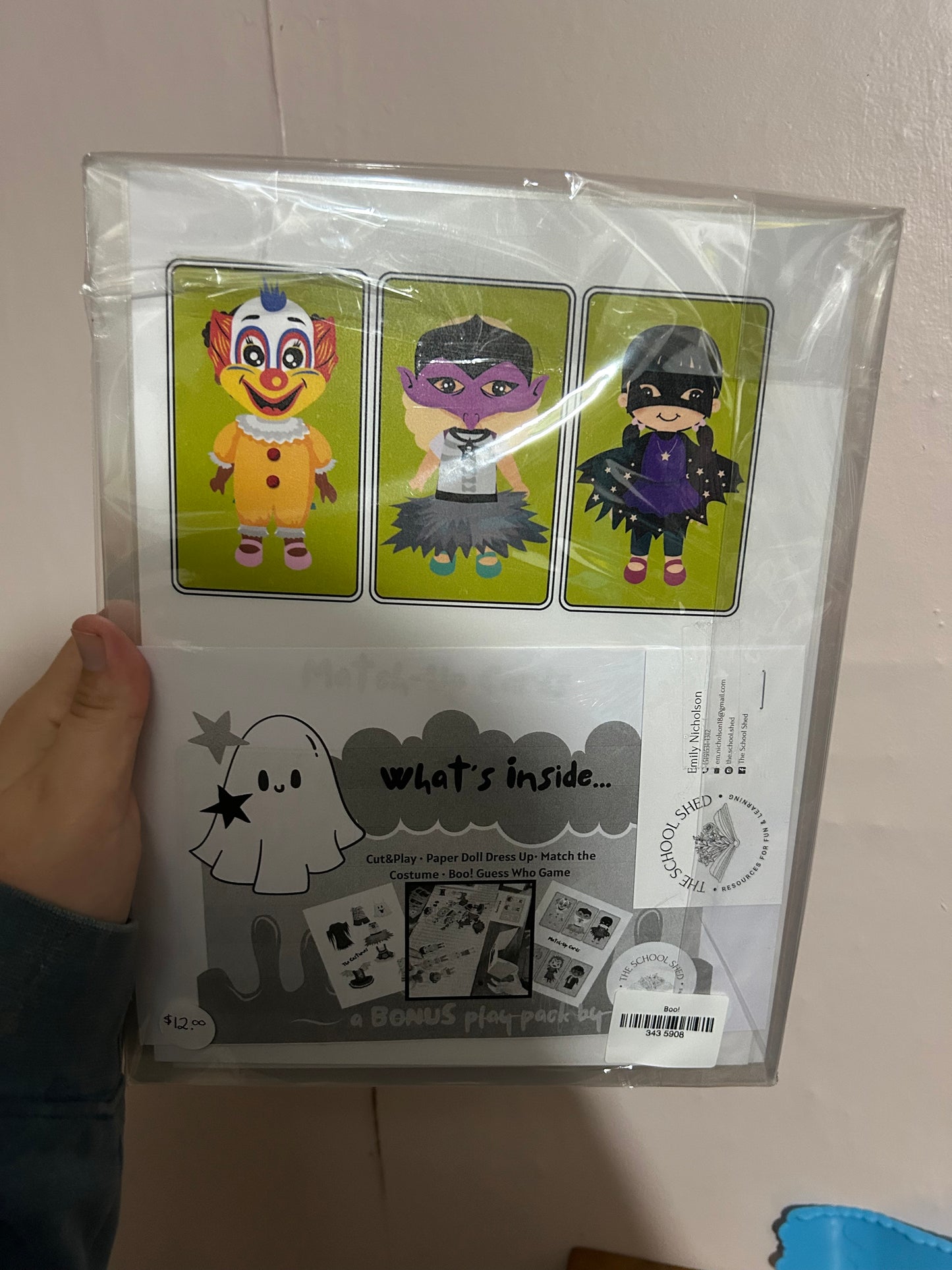 Halloween activity pack