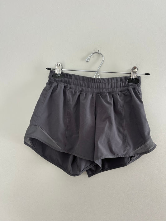 Lululemon 4 tall grey shorts