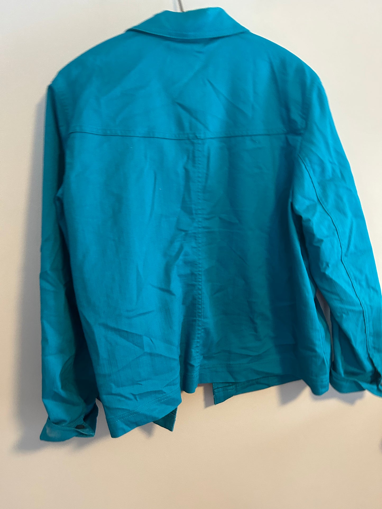Northern reflections Xxl teal denim jacket