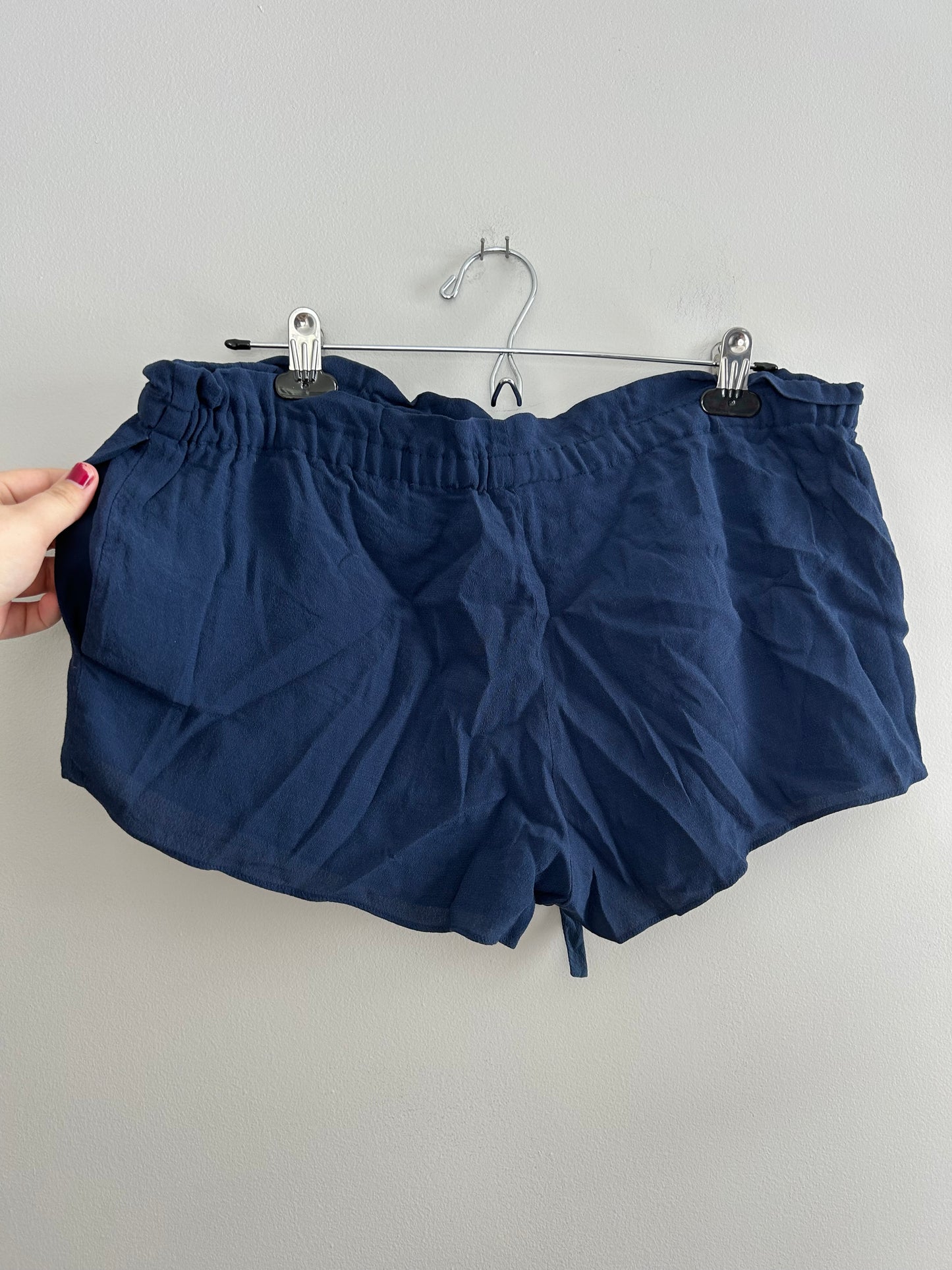 Wilfred large blue paperbag shorts